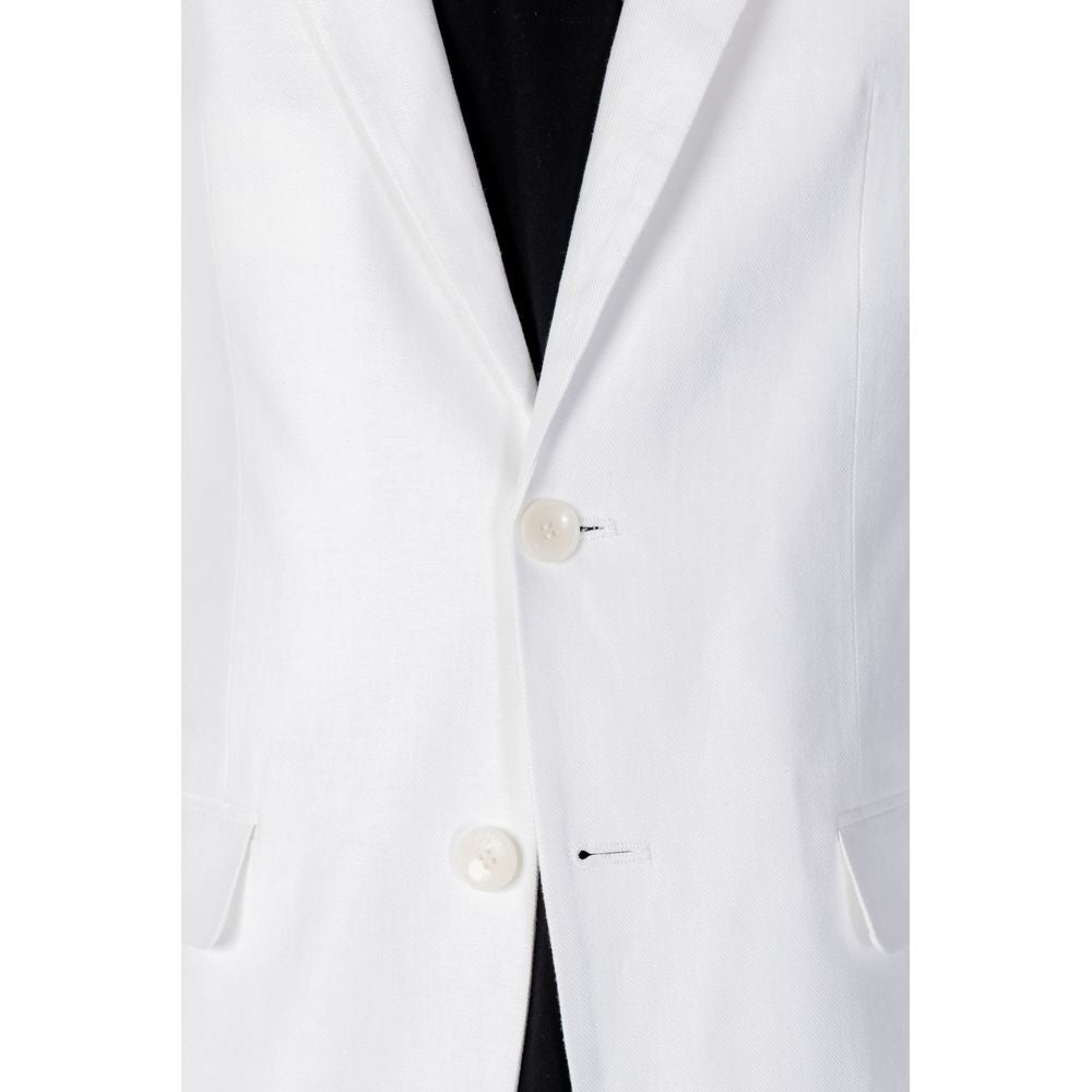 Antony Morato White Linen Blazer