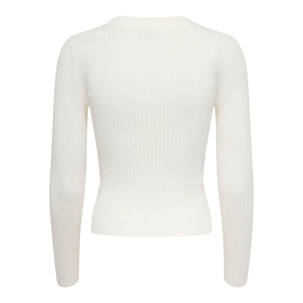 Jacqueline De Yong White Viscose Sportswear