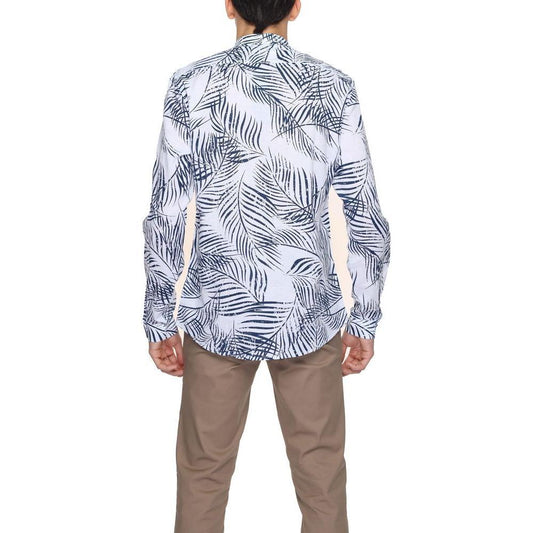 Antony Morato Blue Cotton Shirt AN-13369400010-IT46 | S