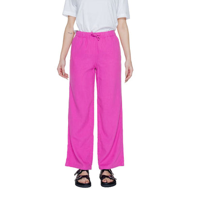 Only Pink Linen Pant