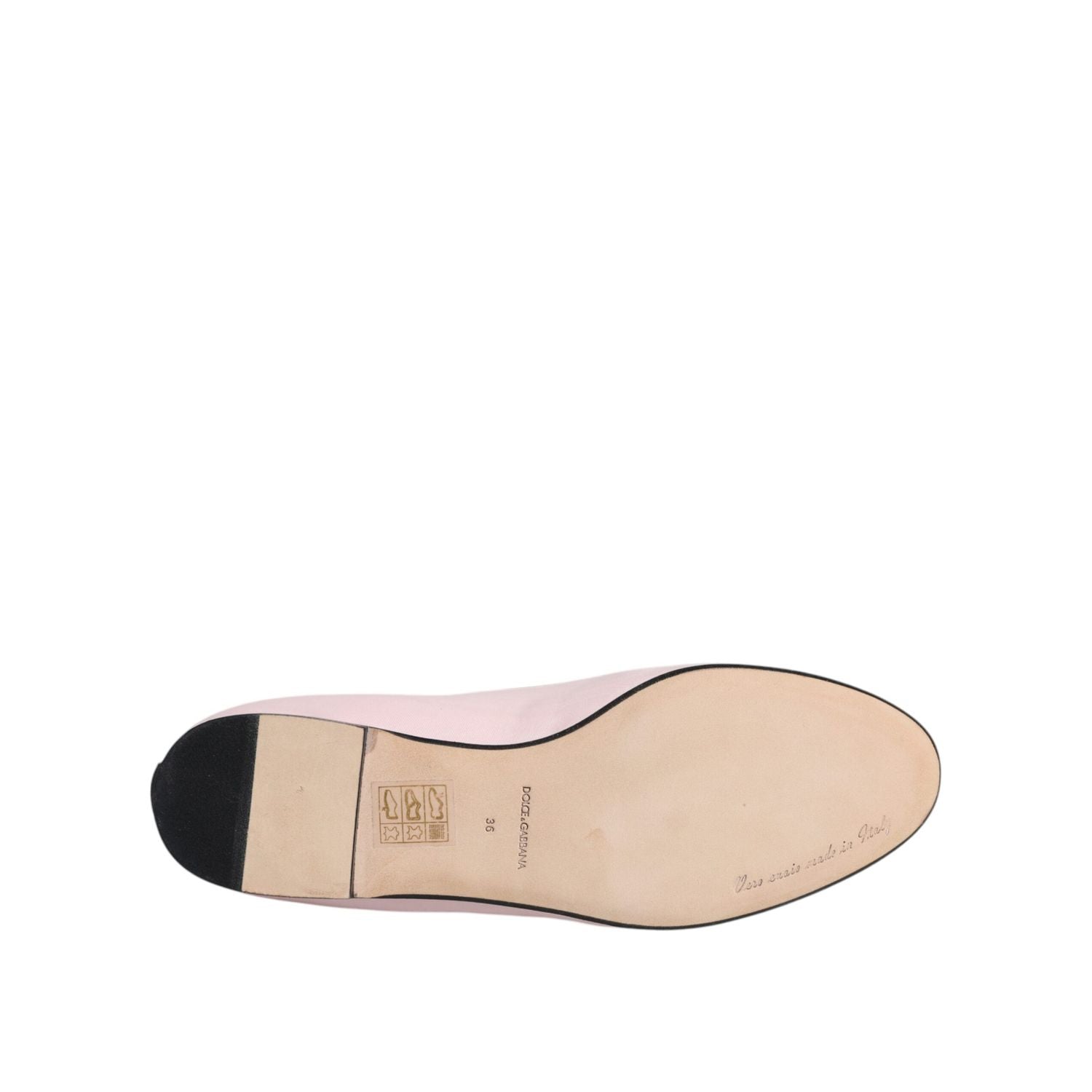 Dolce & Gabbana Light Pink Velvet Slip On Loafers Flats Shoes