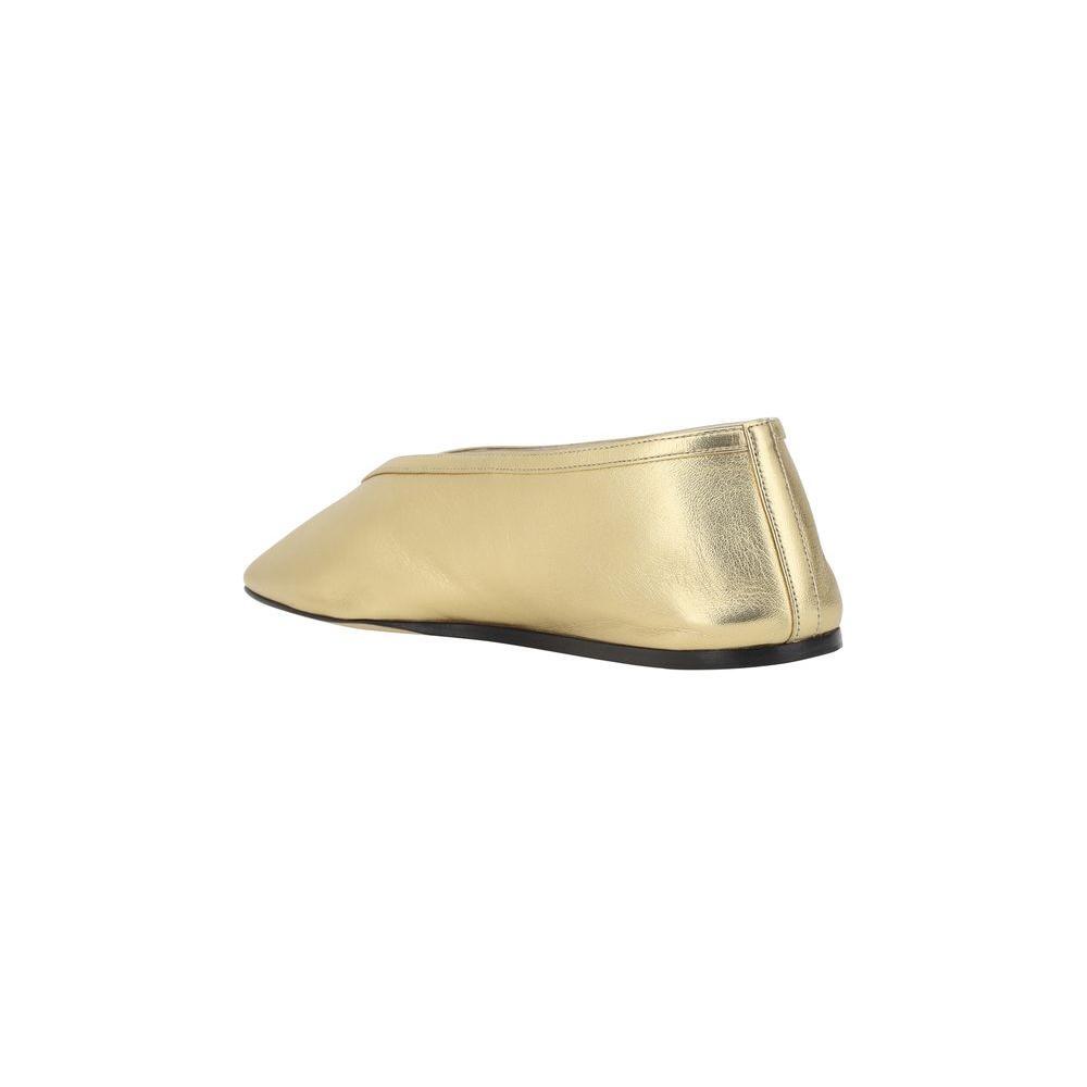 Le Monde Béryl Luna Ballerinas LE-LUNLEAYGLYELLOWGOLD-EU40/US10