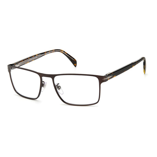 David Beckham Brown Metal Glasses (Frames)