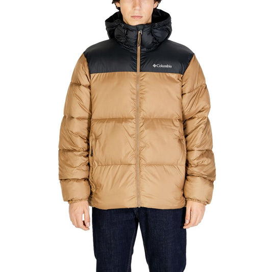 Columbia Beige Nylon Jackets & Coat
