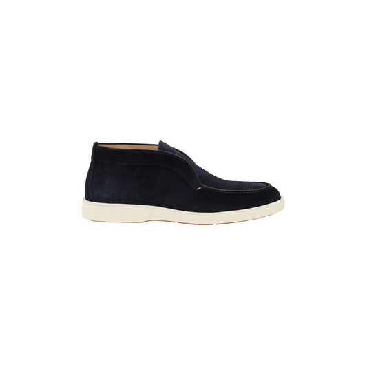 Santoni Suede Loafers SA-MGDT17823TICBGEXU60U60-EU44/US11