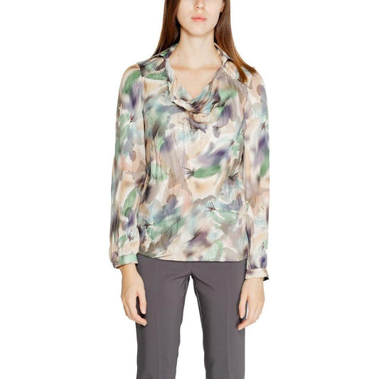 Rinascimento Green Polyester Blouse RI-14928200148-IT40|S