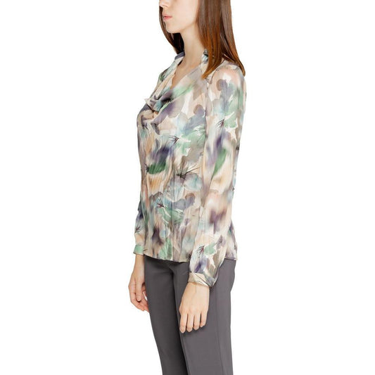 Rinascimento Green Polyester Blouse RI-14928200148-IT40|S