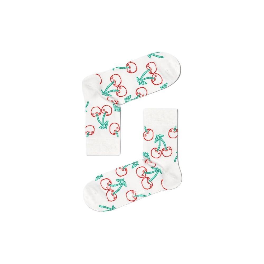 Happy Socks White Cotton Sock HA-8995900008-36-40