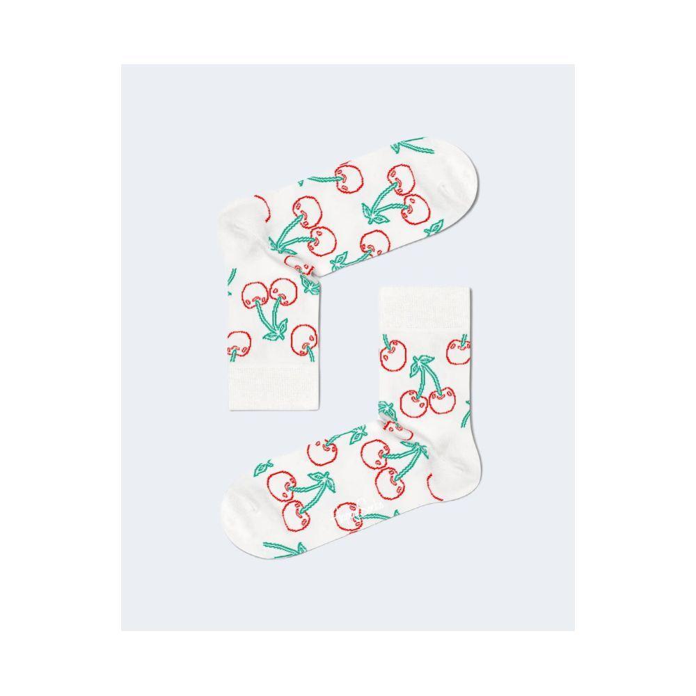 Happy Socks White Cotton Sock HA-8995900008-36-40