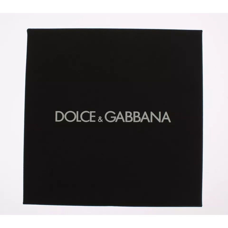 Dolce & Gabbana Brown Leather Wrist Slim Women Gloves SIG13112-8.5