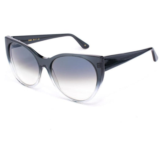 LGR Black Acetate Sunglasses LGSIWAGREY31AC