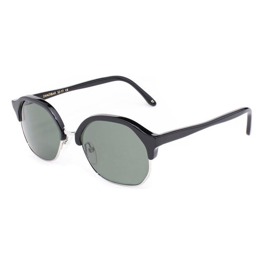 LGR Black Acetate Sunglasses LGZANZIBARBLACK01AC