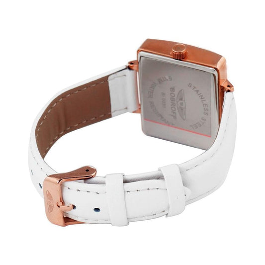 Bobroff White Leather Watch BOBF0035S013AC