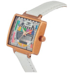 Bobroff White Leather Watch BOBF0035S013AC