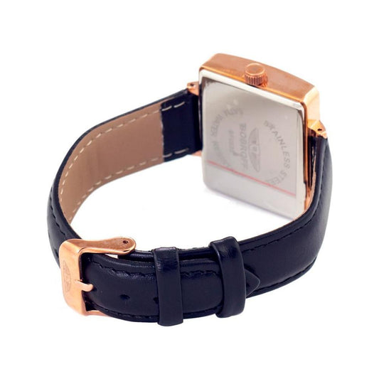 Bobroff Black Leather Watch BOBF0035S014AC