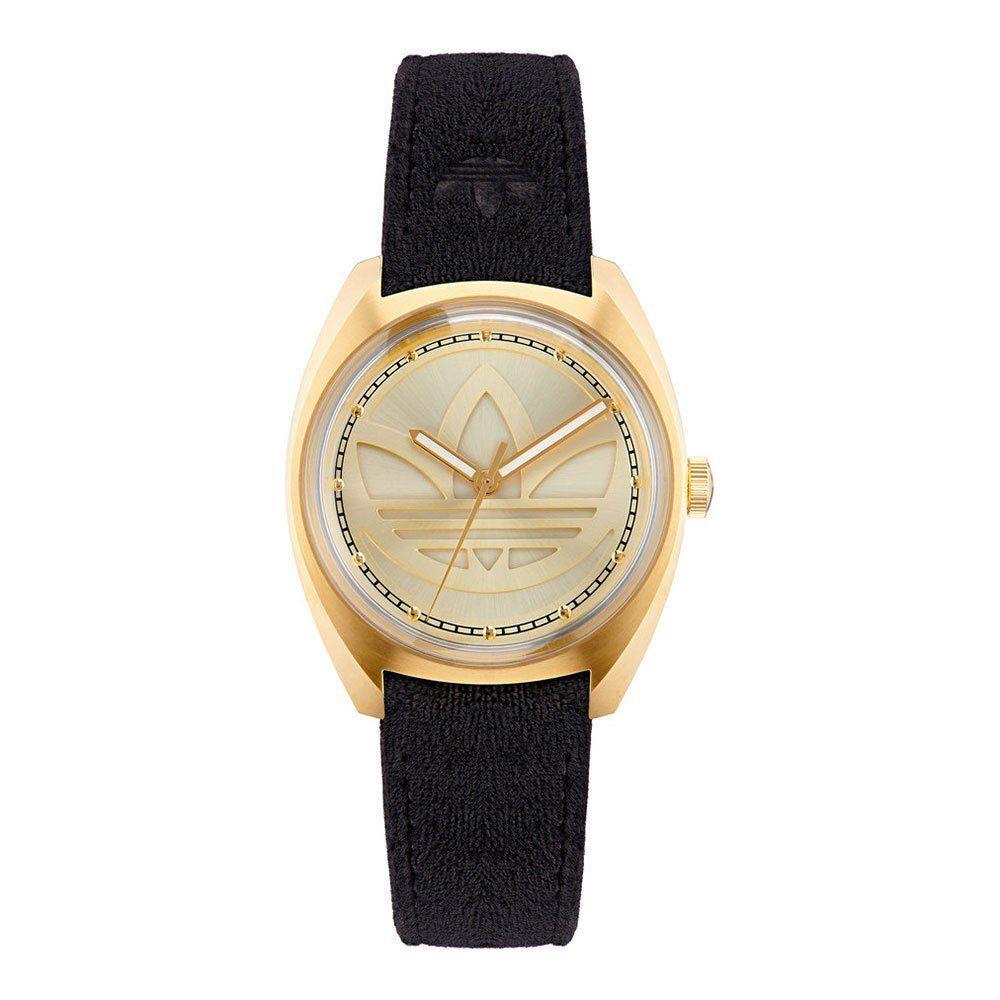 Adidas Black Leather Watch ADAOFH22513AC