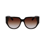 Ferragamo Brown Bio Injected Sunglasses