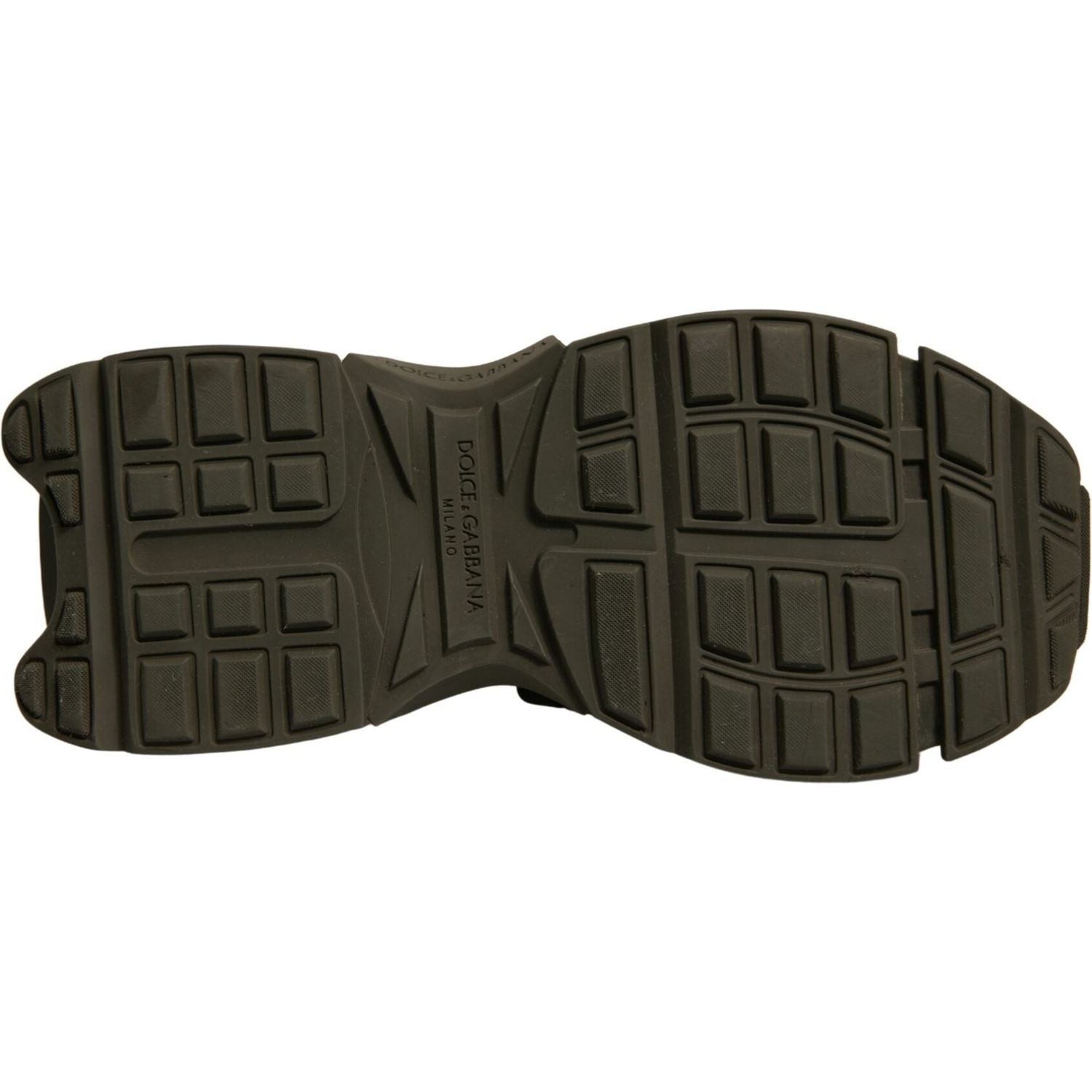 Dolce & Gabbana Military Green Space Low Top Sneakers Shoes