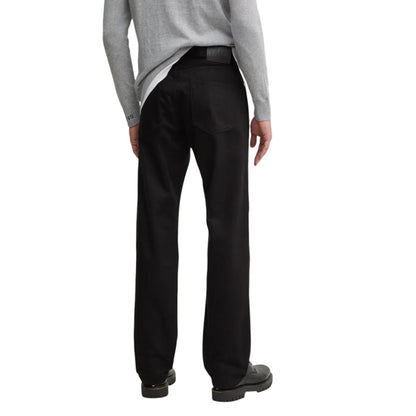 Calvin Klein Jeans Black Cotton Relaxed Fit Jean