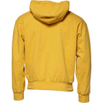 Dolce & Gabbana Yellow Logo Full Zip Hooded Sweatshirt Sweater TSH87727-46