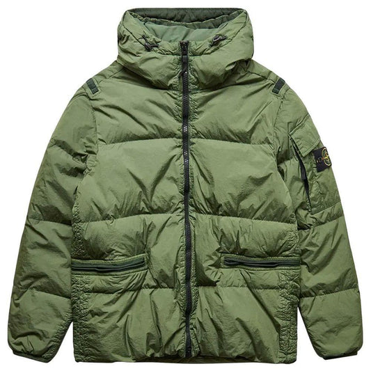 Stone Island Green Nylon Men Jacket ST-14738-XL