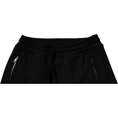 Dolce & Gabbana Black Cotton Jogger Jogging Pants