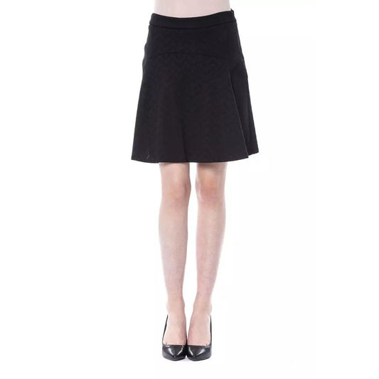 BYBLOS Black Polyester Mini Skirt