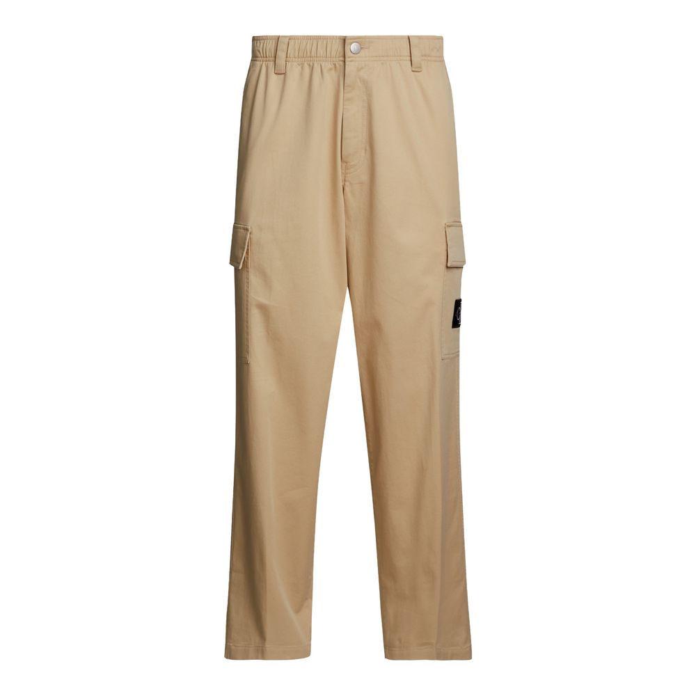 Calvin Klein Beige Cotton Pant