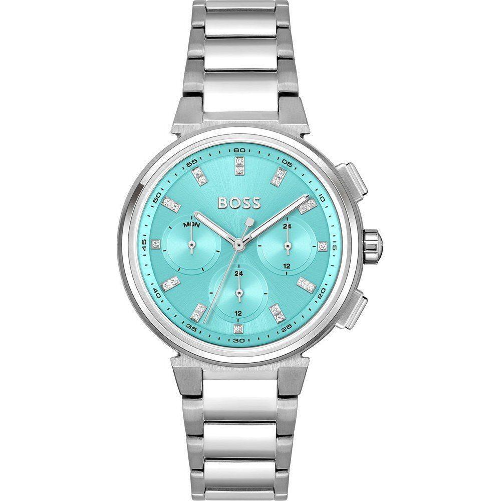 Hugo Boss Silver Stainless Steel Watch BO1502763AC