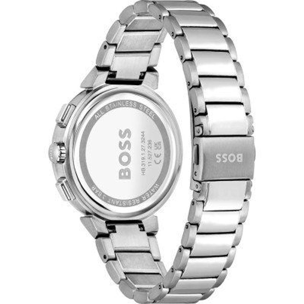 Hugo Boss Silver Stainless Steel Watch BO1502763AC