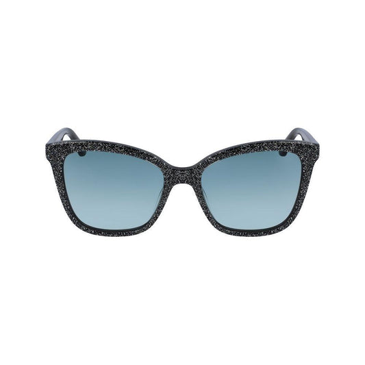 Karl Lagerfeld Black Acetate Sunglasses KLKL988S002AC