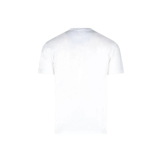 Dsquared² White Cotton T-Shirt DS-14916-XXL