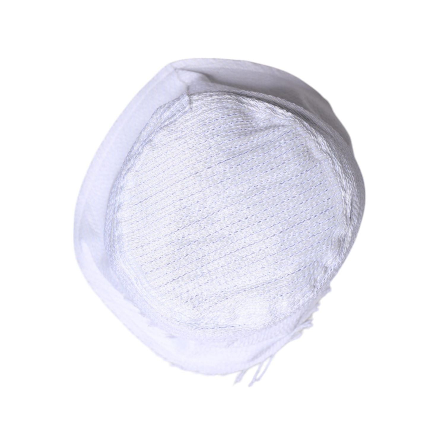 Dolce & Gabbana White Polyester Wide Brim Bucket Hat