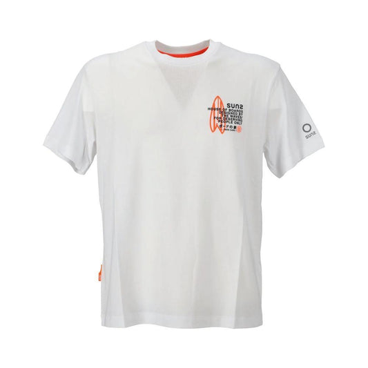 Suns White Cotton T-Shirt SU-15060-XXL