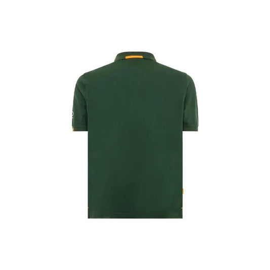 Suns Green Cotton Polo Shirt SU-15049-S