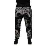 Dolce & Gabbana Black Bandana Cotton Skinny Denim Jeans PAN75266-52