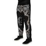 Dolce & Gabbana Black Bandana Cotton Skinny Denim Jeans PAN75266-52