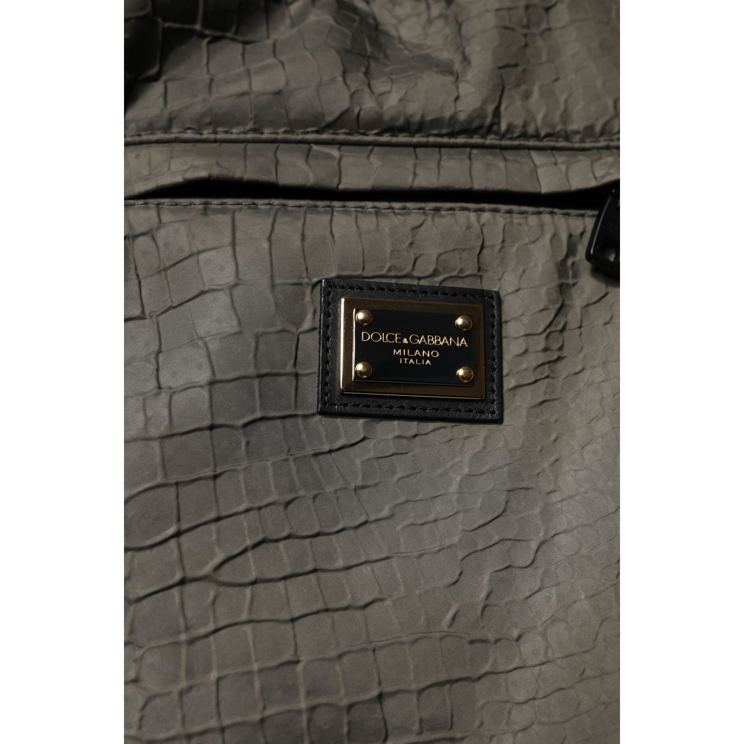 Dolce & Gabbana Brown Lambskin Leather Men Sweatpants Pants