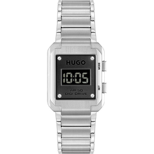 Hugo Boss Silver Stainless Steel Watch HU1530356AC