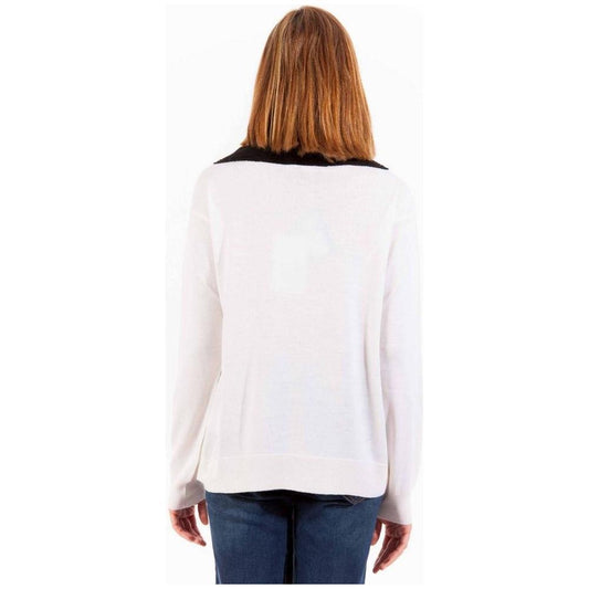 Love Moschino White Wool Women Sweater LO-1133-40