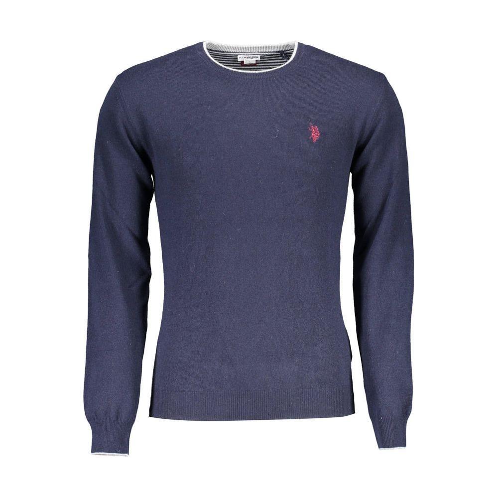 U.S. POLO ASSN. Blue Wool Men's Sweater