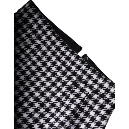 Dolce & Gabbana Multicolor Floral Print High Waist Pencil Cut Skirt