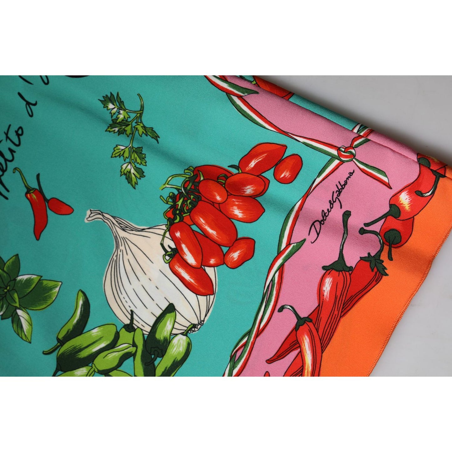 Dolce & Gabbana Multicolor Floral Silk Sleeveless Tank Top