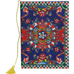 Dolce & Gabbana Multicolor Polyester Carretto Siciliano Print Notebook SMY10586