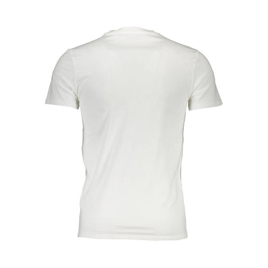 Guess Jeans White Cotton Men T-Shirt GU-2200-XXL