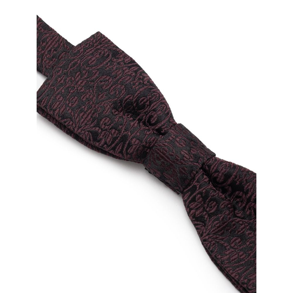 Dolce & Gabbana Black Silk Bowtie