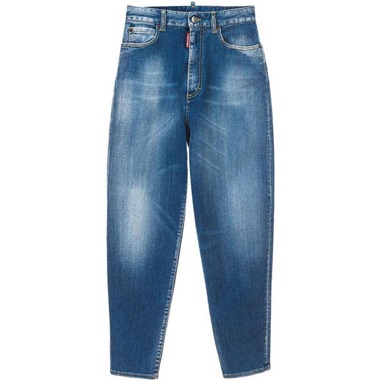 Dsquared² Blue Cotton Jeans Denim DS-5253673-IT40|S