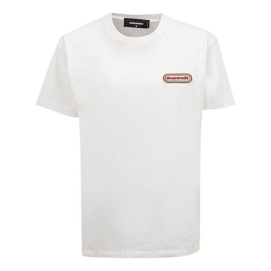 Dsquared² Chic White Cotton Staple Tee DS-4635666-M