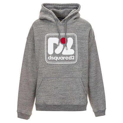 Dsquared² Gray Cotton Hoody