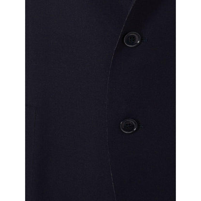 Lardini Blue Cotton Blazer Lardini